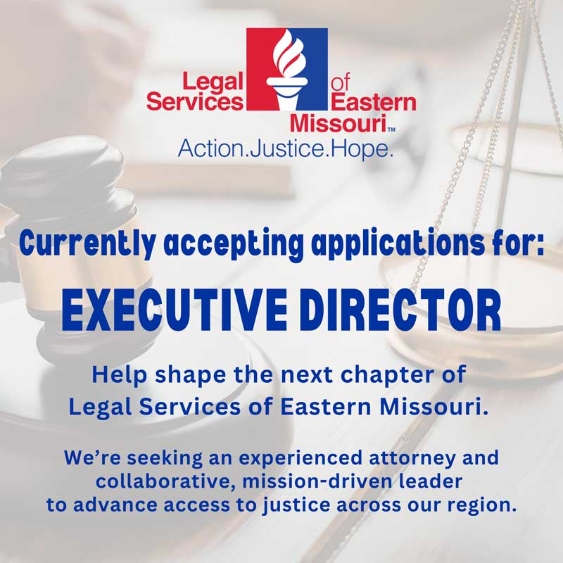 Click for Executive Director description PDF Currently accepting applications for Executive Director -- Click for position description PDF