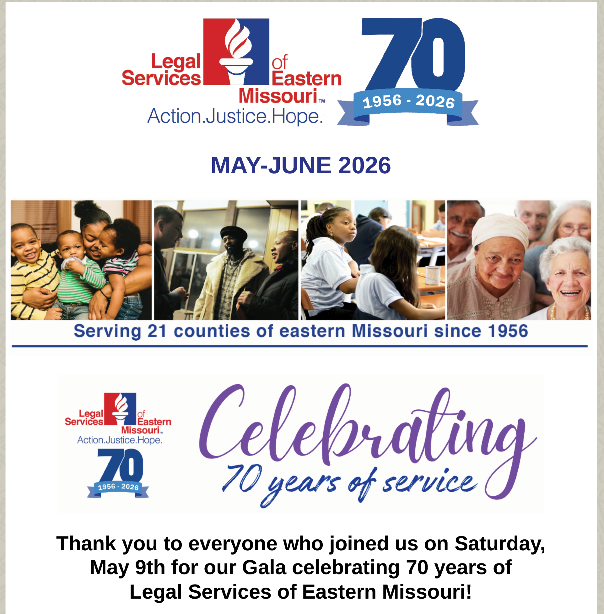 Thumbnail image of the March-April 2025 newsletter cover titled Advocacy in Action