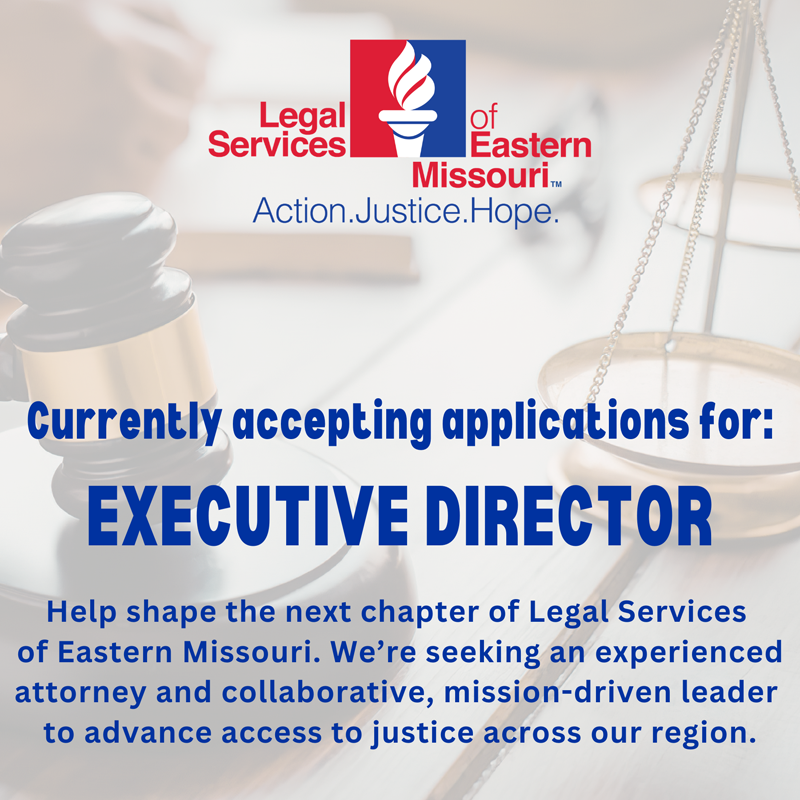 Click for Executive Director description PDF Currently accepting applications for Executive Director -- Click for position description PDF